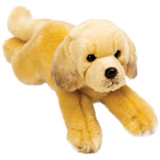 Suki Knuffel hond - Labrador - blond - 30 cm - liggend - knuffeldier - hondenknuffel