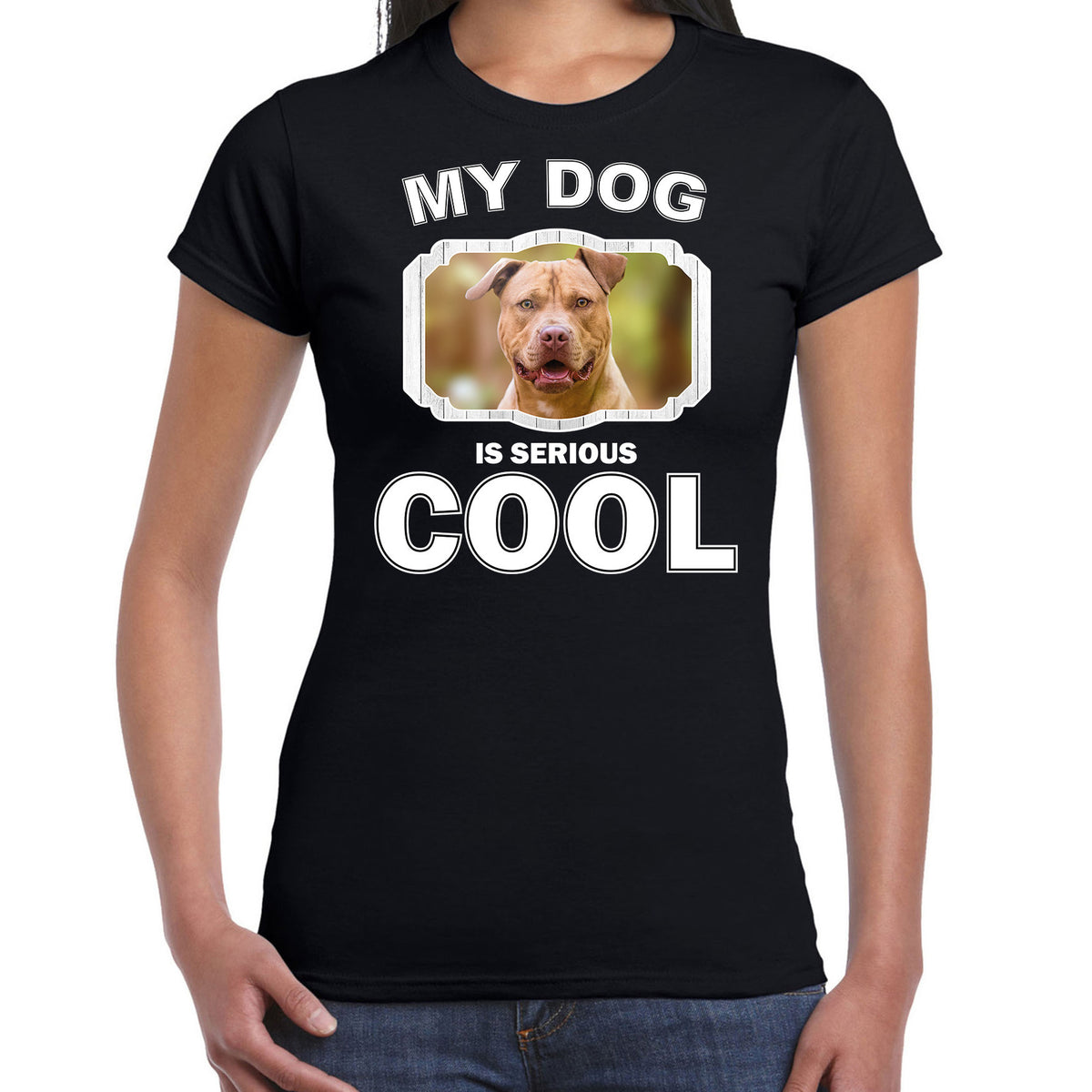 staffordshire-bull-terrier-honden-tshirt-my-dog-is-serious-cool-zwart-voor-dames_10246148