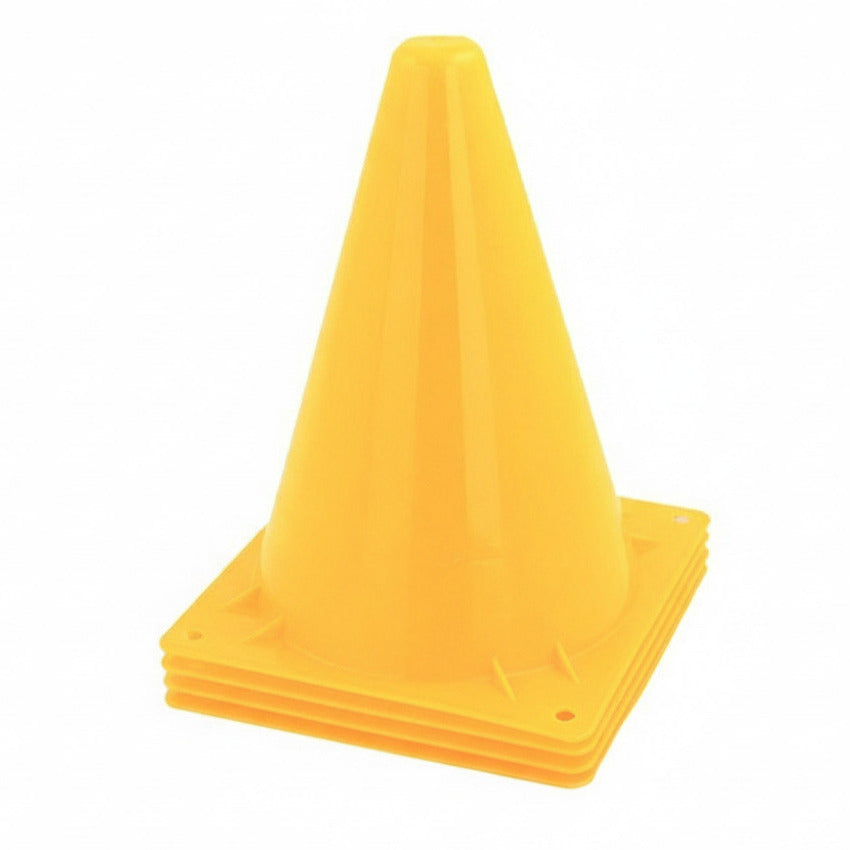 sport-voetbal-training-pionnen-set-van-4x-st-geel-20-cm-sport-veldsporten_10200149-2