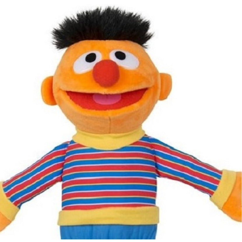 sesamstraat-pluche-knuffel-pop-ernie-stof-29-cm-38-cm-staand_10405149