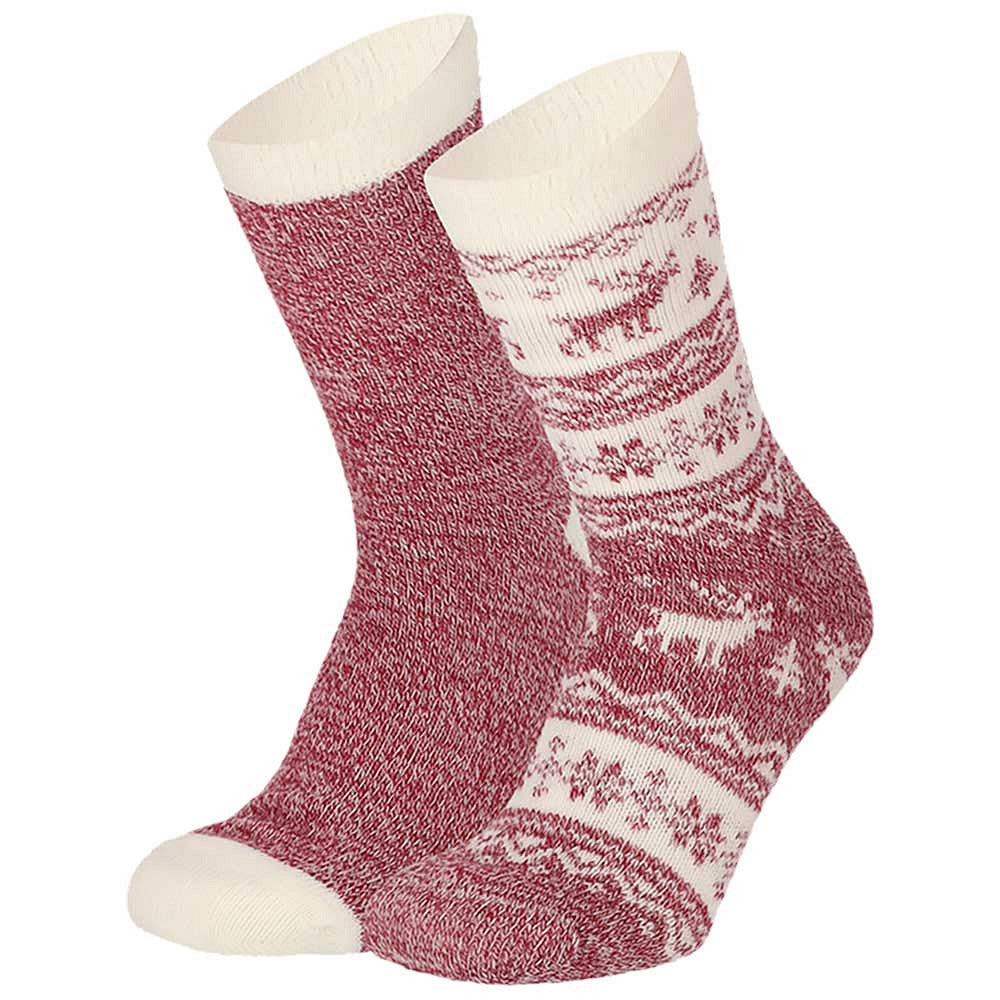 apollo-bedsokken--huissokken-dames-2pack-rood-one-size-slaapsokken-slofsokken_10483156-2