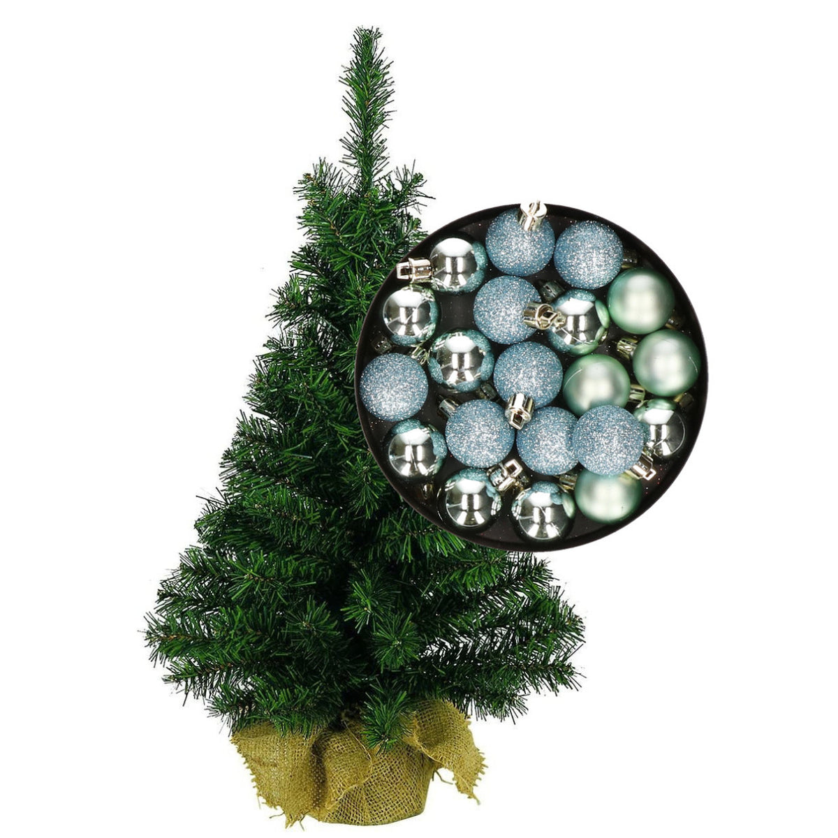 mini-kerstboom-kunst-kerstboom-h45-cm-inclusief-kerstballen-mintgroen_10351156