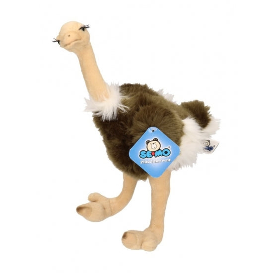 Ostrich cuddly toy - plush toys - 30 cm - running bird - Ostriches