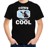 dieren-koe-tshirt-zwart-kinderen-cows-are-cool-shirt-jongens-en-meisjes_10243166