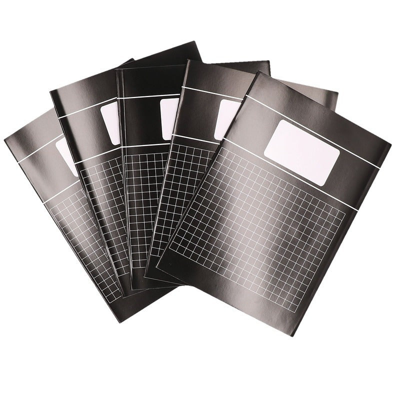 10x-zwarte-a4-schriften-pakket-lijntjes-en-ruitjes_10223172-1