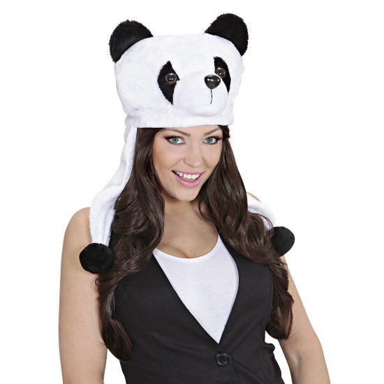 panda-muts-volwassenen-polyester-fleece-59-cm-dierenmuts-verkleedaccessoires_10074172-1