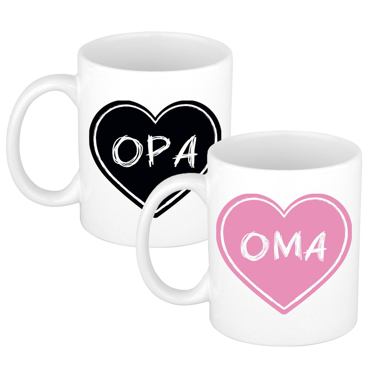 liefste-opa--oma-verjaardag-cadeau-koffiemokken-zwart-roze-300-ml-vaderdag--moederdag_10481176