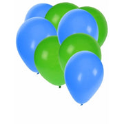 50x-ballonnen-27-cm--groen--blauwe-versiering_10118180-1