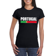 portugal-supporters-kleding-tshirt-voor-dames-zwart-met-vlag-kleuren-print-korte-mouwen_10115183