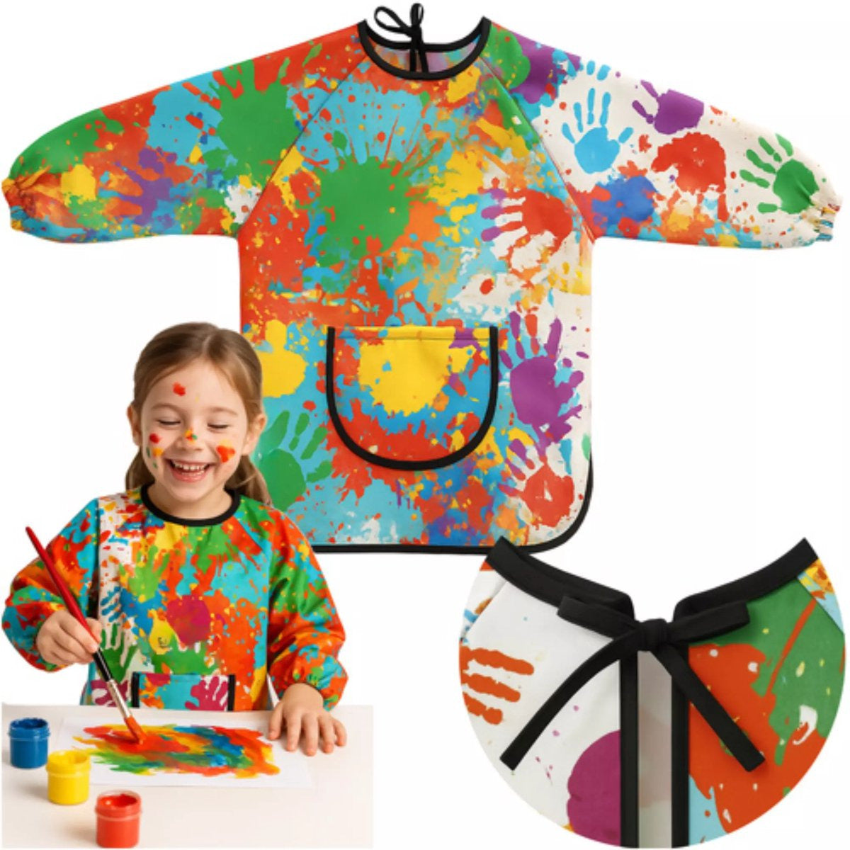 knutsel-schort-verfschort-voor-kinderen-met-zak-46-jaar-multi-kleuren-waterdicht_10479185-3