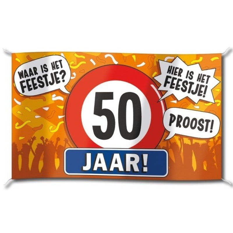 50-jaar-verjaardag-gevel-vlag-100-x-150-cm-versiering-polyester-met-ringen_10112185