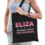 naam-cadeau-tasje-eliza-the-supergirl-zwart-voor-dames-katoen_10250187