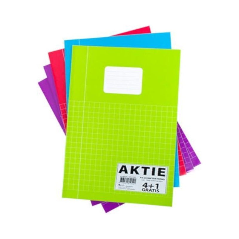 schoolschriften-5x-stuks-a4-ruitjes-schrift-wiskunde-gekleurd-rekenschriften-voordeelset_10295189-1
