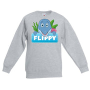 sweater-grijs-voor-kinderen-met-flippy-de-dolfijn_10107193