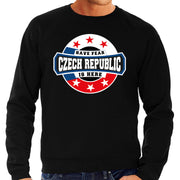 have-fear-czech-republic-is-here-sweater-voor-tsjechie-supporters-zwart-voor-heren_10219194