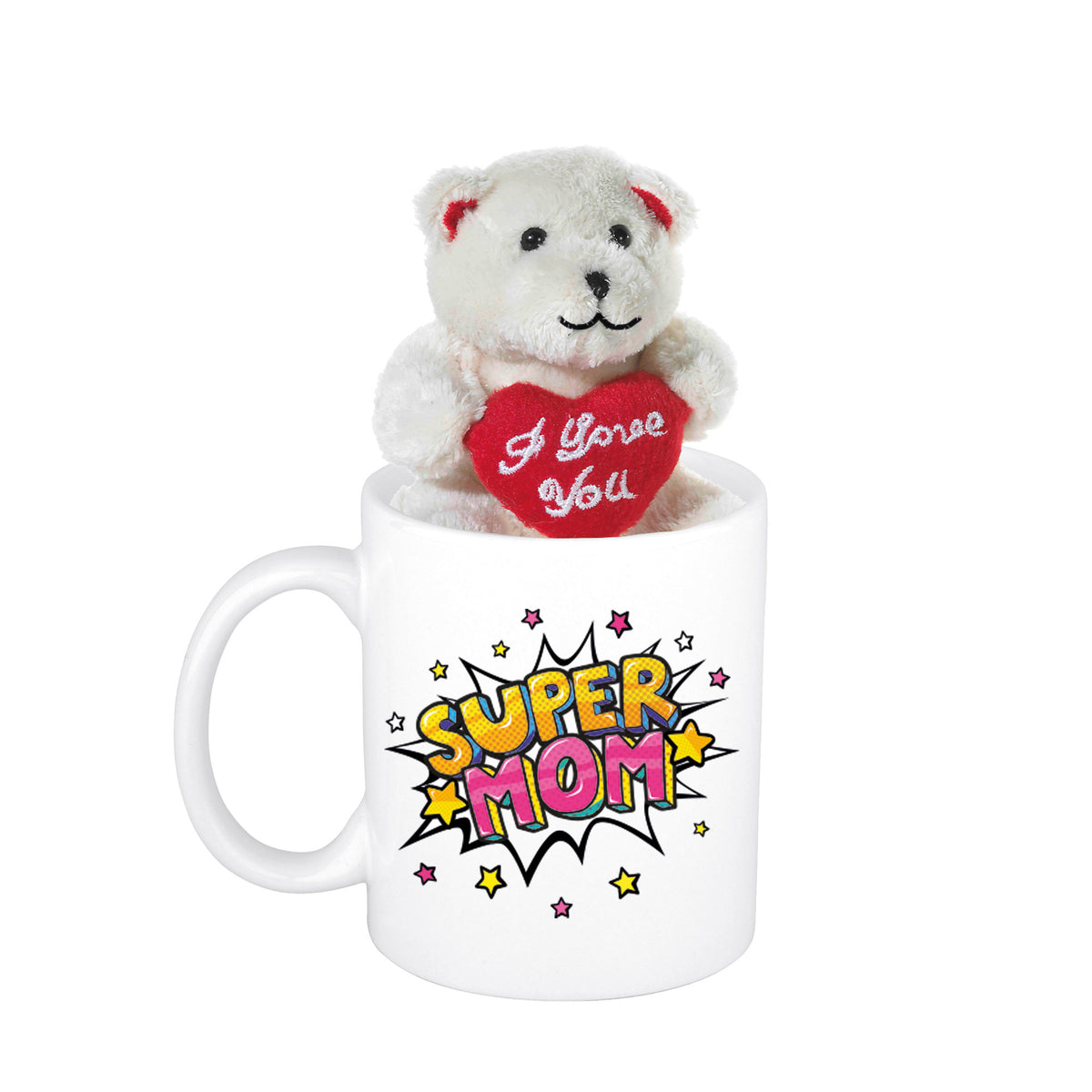 moederdag-cadeau-super-mom-pop-art-beker--mok-300-ml-met-beige-knuffelbeertje-met-love-hartje_10262198
