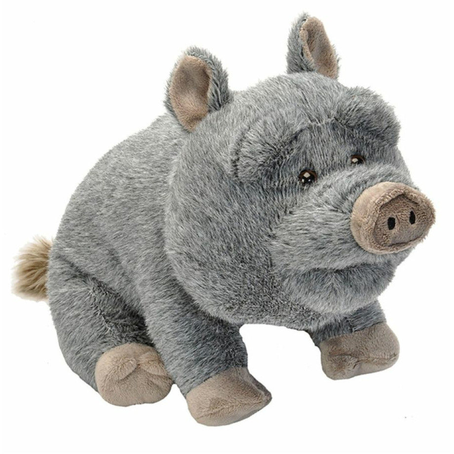 Wild Republic Pot-bellied Pig plush toy - gray - 30 cm - stuffed animals - pig