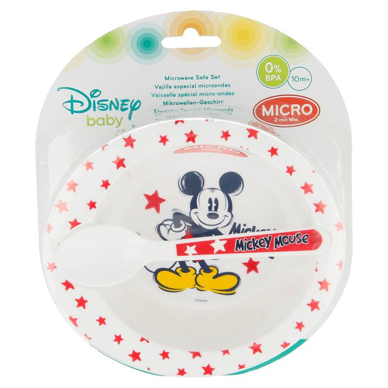 mickey-mouse-kommetje-met-handvaten-en-lepel-melamine-16-cm_10263203