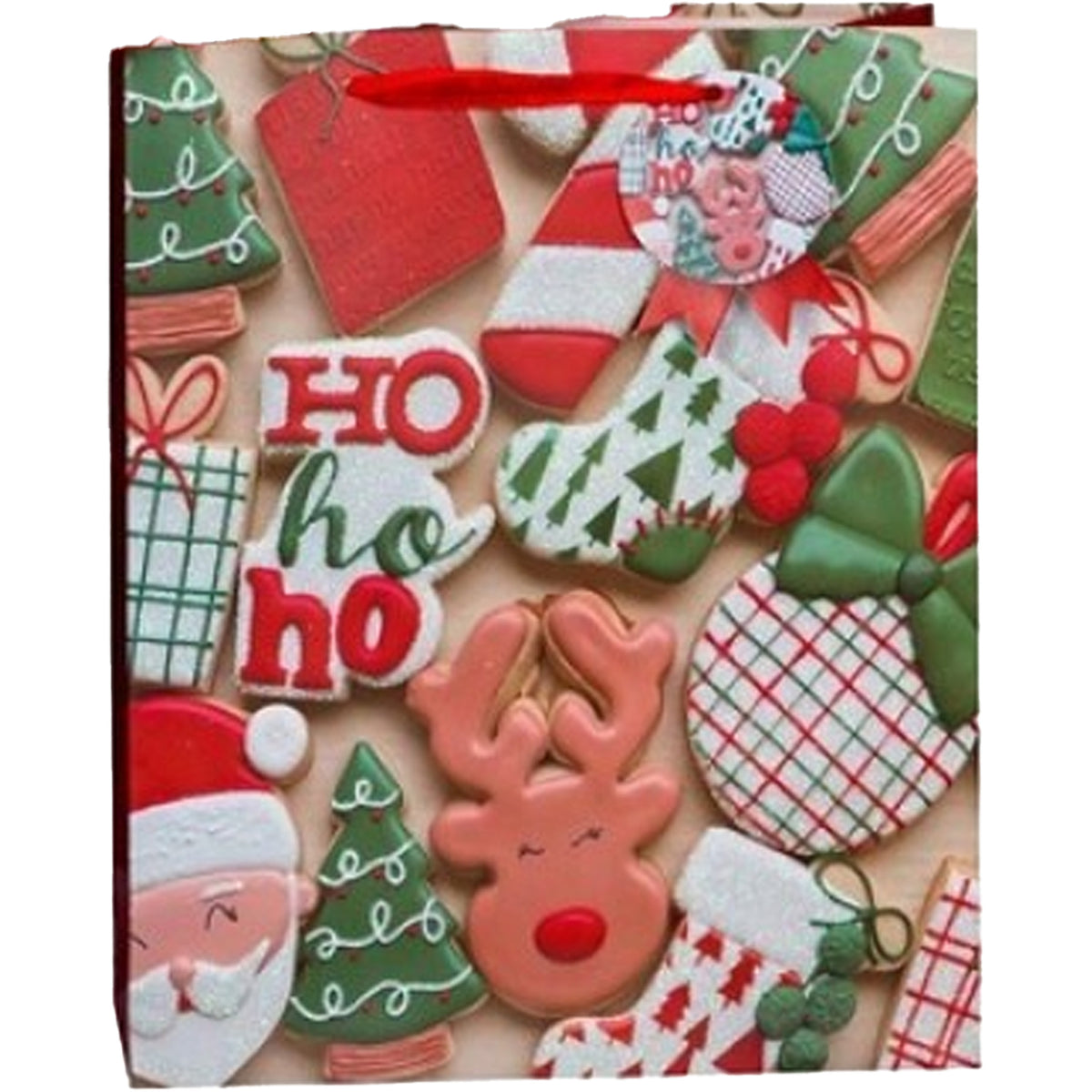 kerst-cadeau-tasje-24-cm-hohoho-en-kerstman-inpakken-kerstcadeaus_10464204