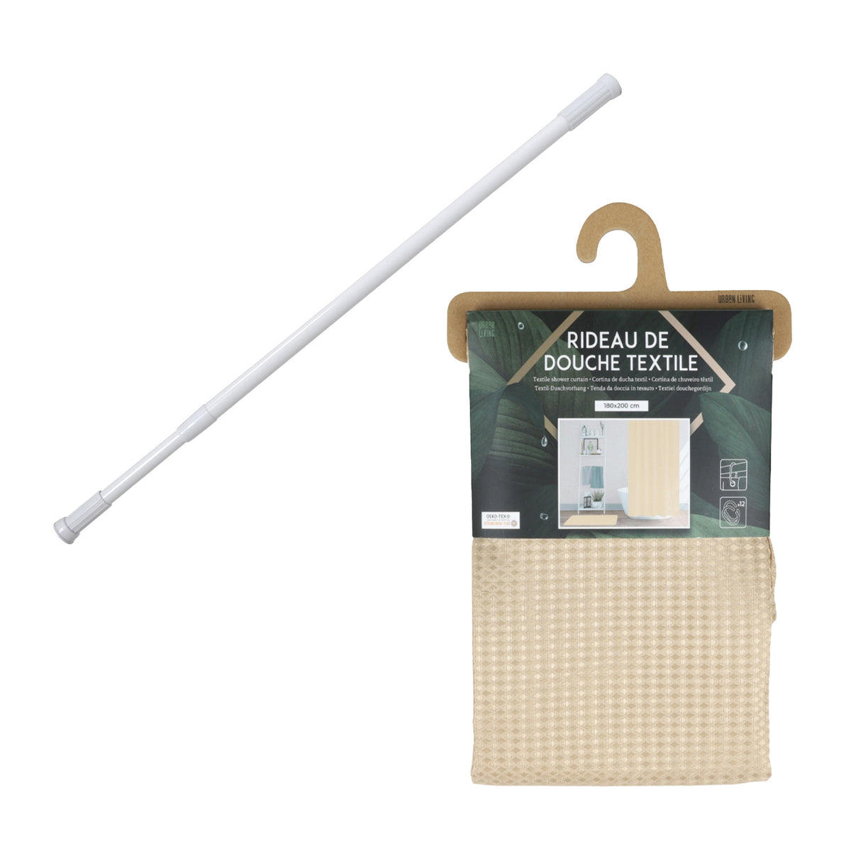 douchegordijn-met-ringen-beige-polyester-180x200-cm-incl-ophangstang-uitschuifbaar-70120-cm_10419205