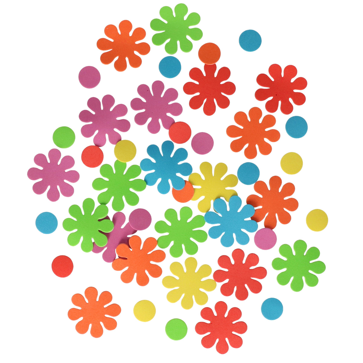 knutselen-hobby-crepla-bloemen-zelfklevend-foam-40x-stuks-plak-bloemen_10065207-1