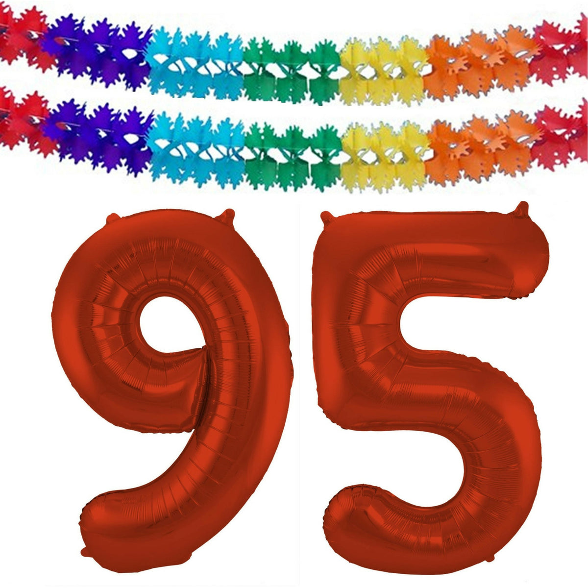 folat-verjaardag-leeftijd-folieballon-95-jaar-rood-86-cm-incl-2x-slingers_10376211