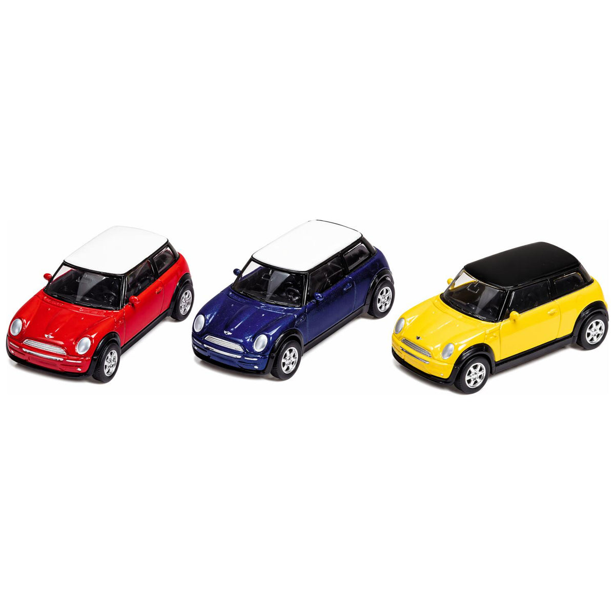 goki-mini-cooper-modelauto-geel-7-cm-schaal-160-metaal-speelgoedwagen_10495211