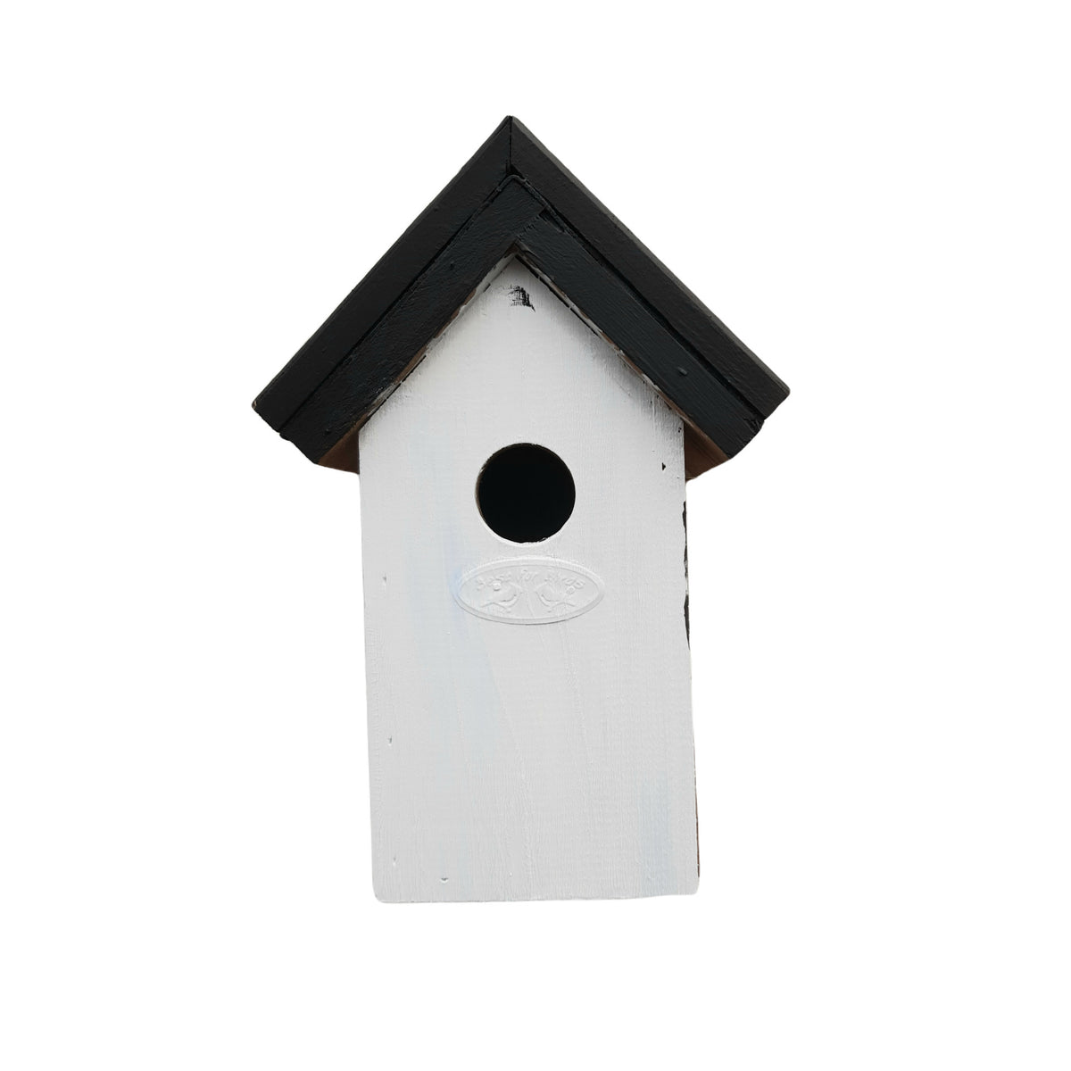 houten-vogelhuisje-nestkastje-22-cm-zwart-wit-dhz-schilderen-pakket_10276217-1