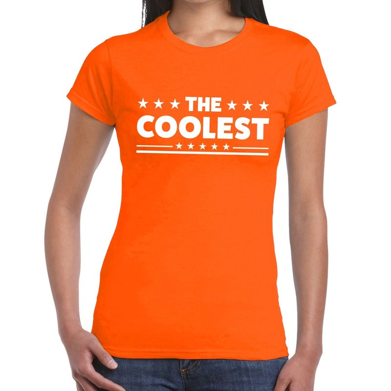 the-coolest-tekst-tshirt-oranje-dames_10142229