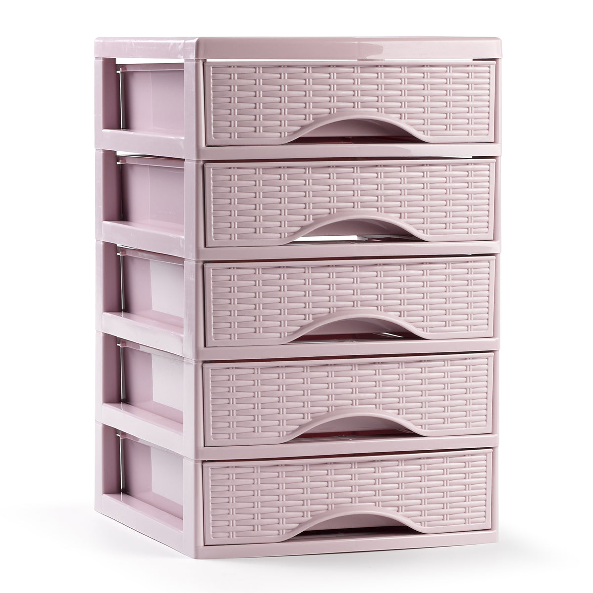 ladeblokje-bureau-organizer-met-5x-lades-roze-l18-x-b21-x-h28-cm-plastic_10409243-2