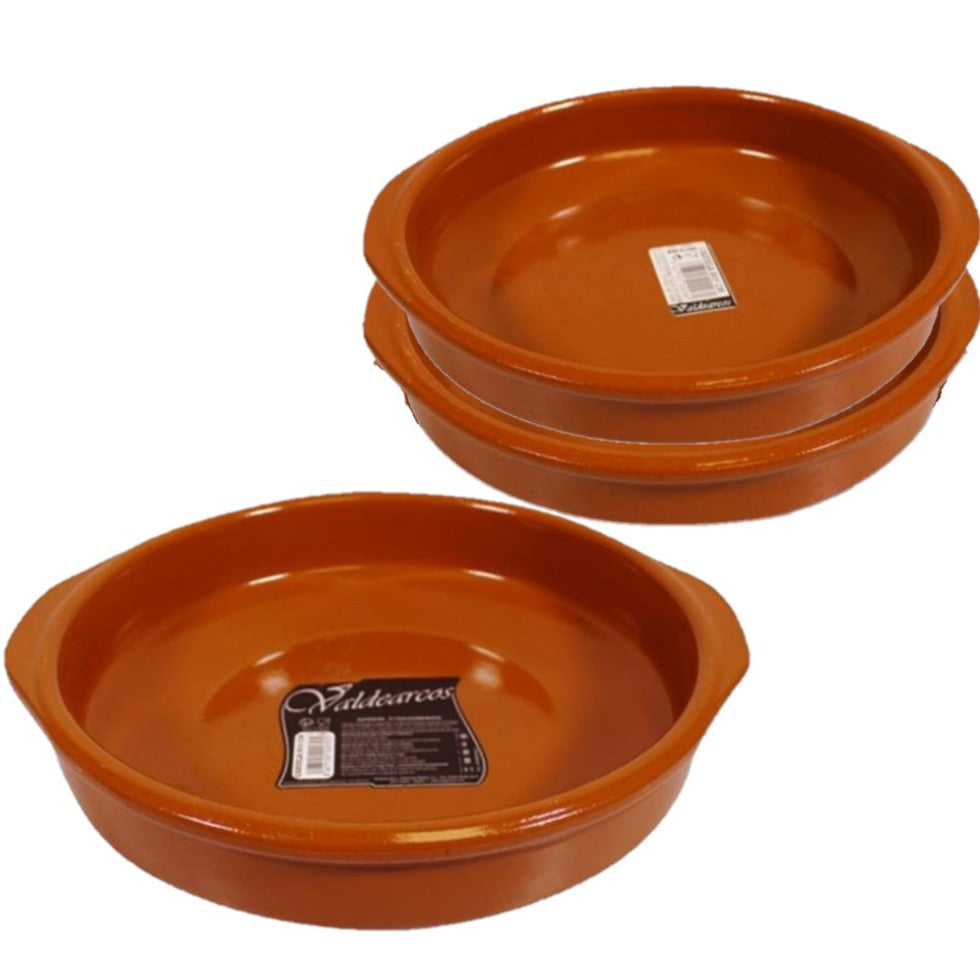 set-van-3x-stuks-tapas-borden-ovenschalen-alicante-met-handvatten-26-en-20-cm_10287260