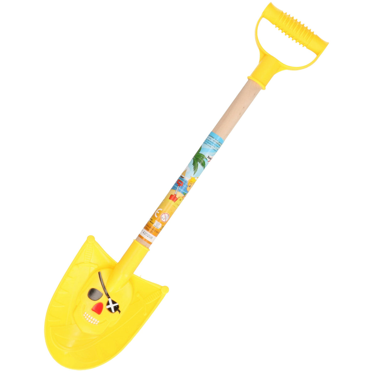 speelgoed-piraten-schep-voor-kinderen-punt-kunststof-geel-49-cm_10401277