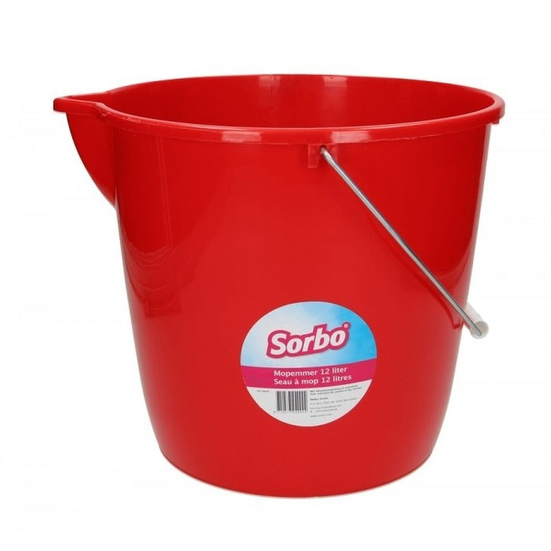 sorbo-mop-schoonmaak-emmer-rood-12-liter-emmer-met-maataanduiding-en-schenktuit_10143279