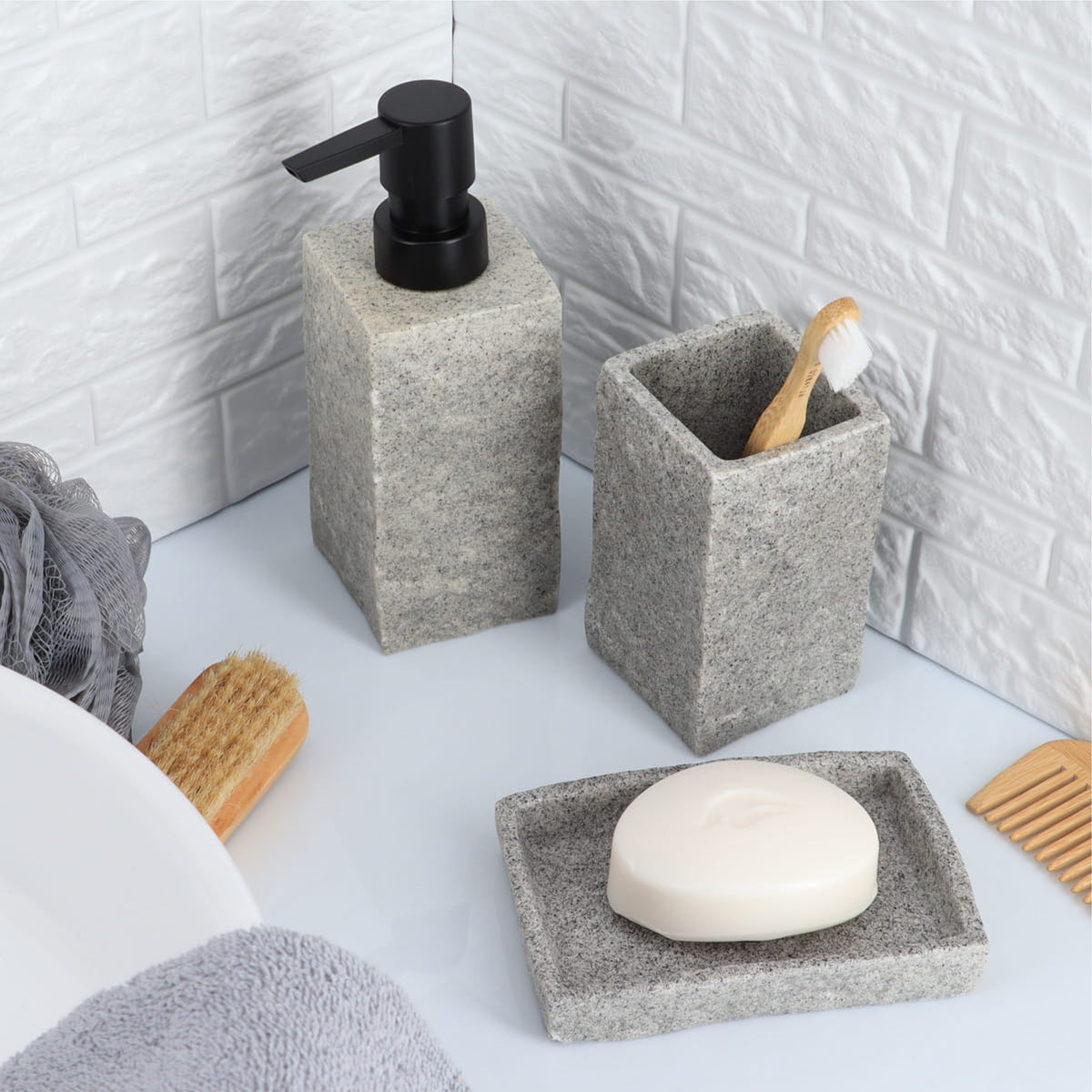 badkamer-tandenborstelbeker-ruby-grijs-steen-look-kunststof-d6-x-h10-cm_10463280-1