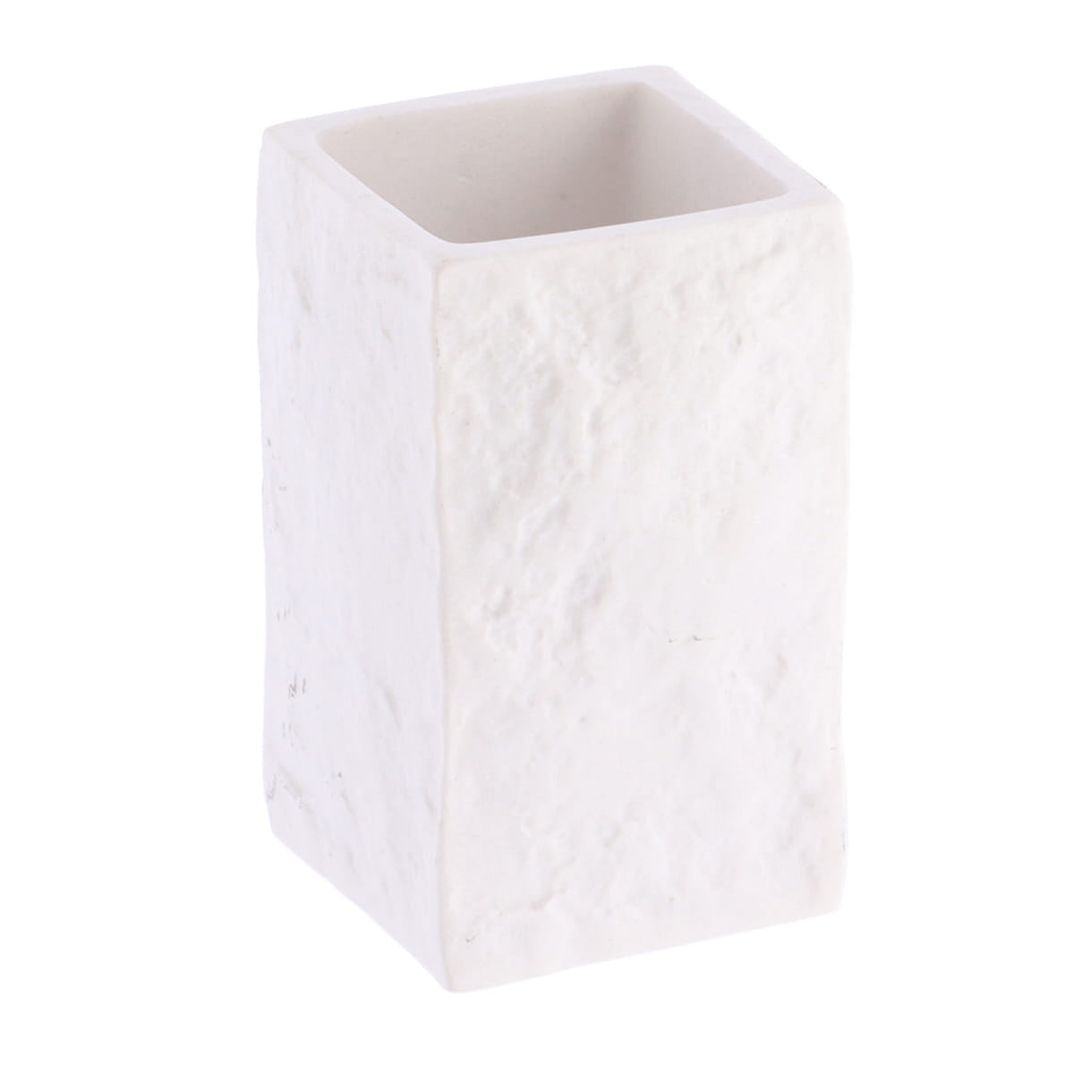 badkamer-tandenborstelbeker-ruby-wit-steen-look-kunststof-d6-x-h10-cm_10463284