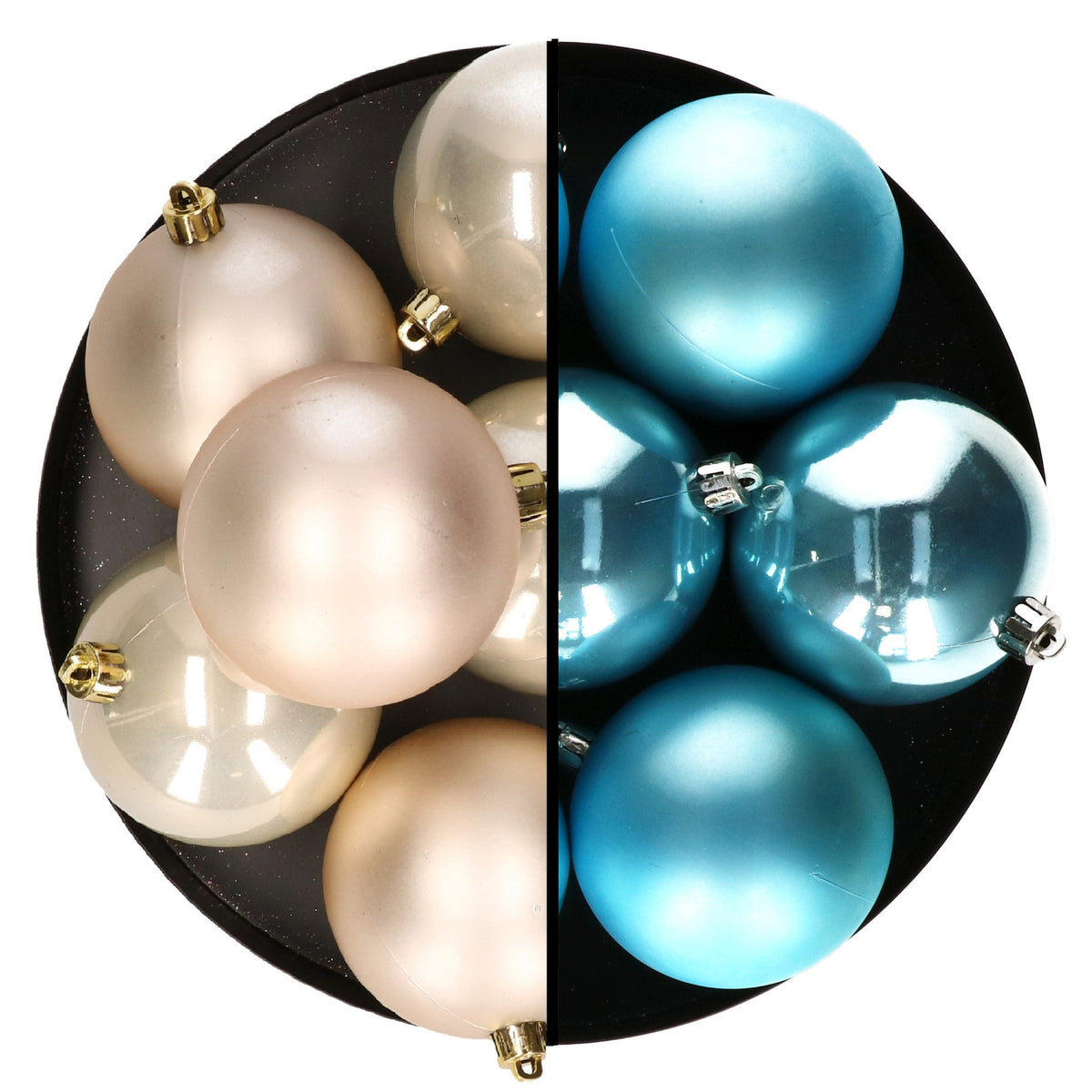 decoris-kerstballen-12x-st-8-cm-champagne-blauw-kunststof-mix-set_10408284