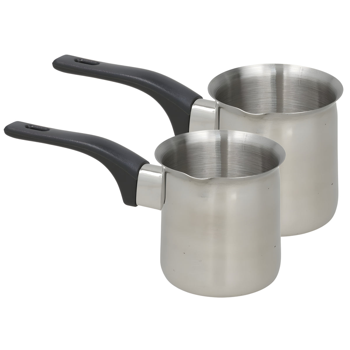 melk-en-sauspannen-set-2x-stuks-500-ml-en-350-ml-rvs-metaal_10488290