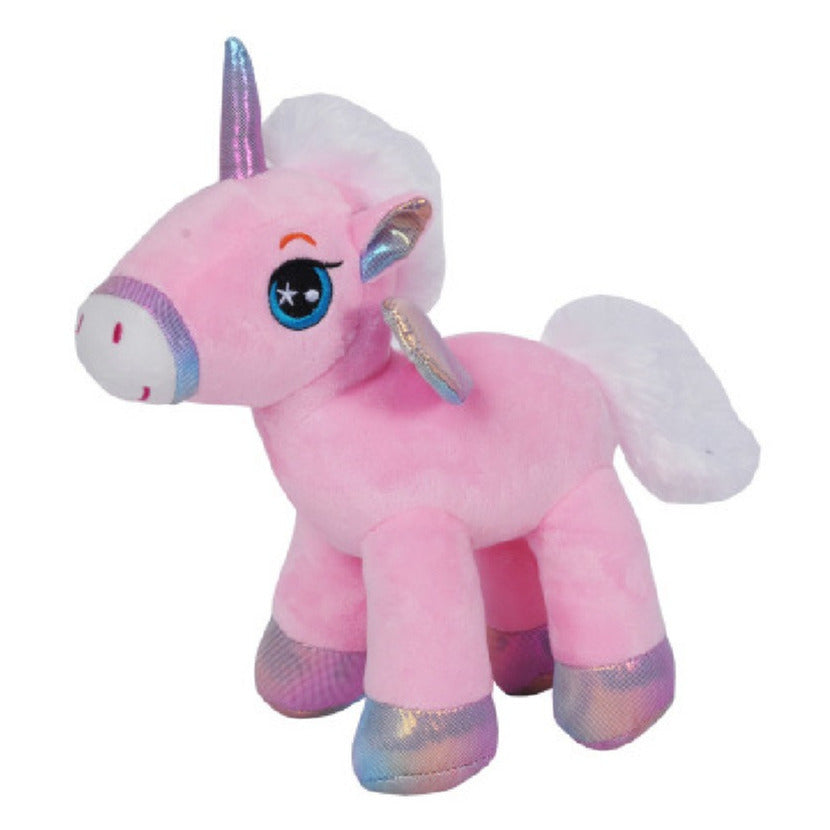 knuffeldier-eenhoorn-eureka-zachte-pluche-stof-dieren-knuffels-lichtroze-22-cm_10430296