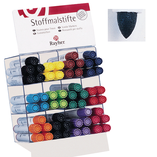 2x-textielstiften-dikke-punt-24-mm-zwart-rood_10192306-1