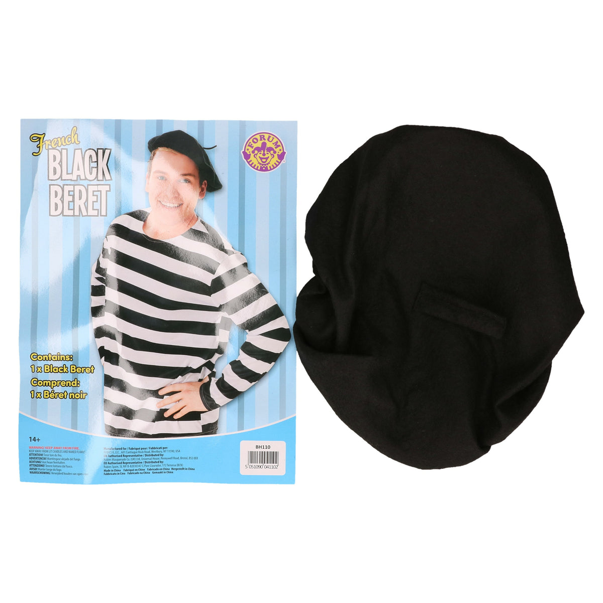 franse-carnaval-verkleed-alpino-pet-baret-zwart-polyester_10033306-4