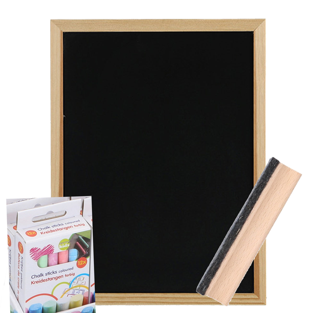 krijtbord-schoolbord-met-gekleurde-krijtjes-en-wisser-30-x-40-cm-hout_10457308
