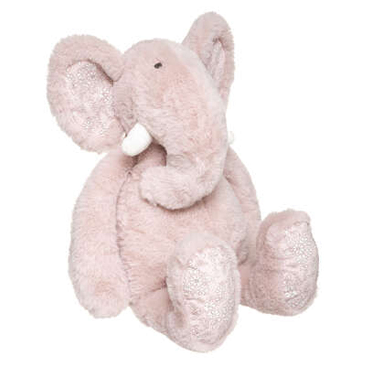 Pink plush elephant toy 45 cm