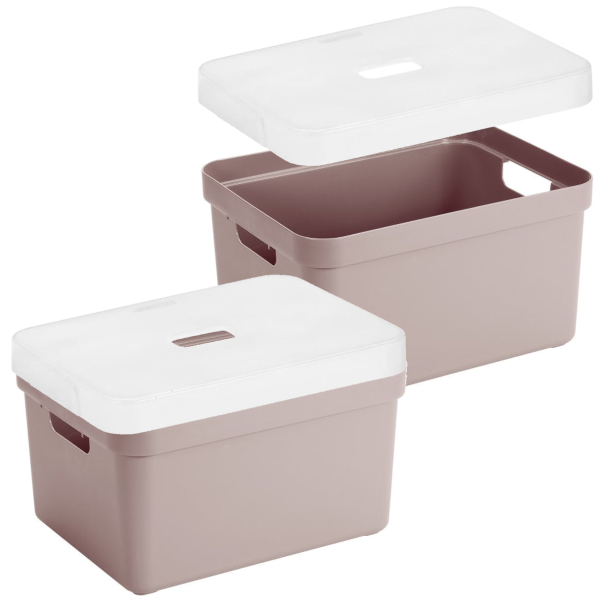 sunware-opbergbox-met-transparante-deksel-3x-stuks-roze-13-liter-kunststof-35x25x18-cm_10348313