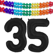 leeftijd-folie-ballonnen-leeftijd-cijfer-35-zwart-86-cm-en-2x-feestslingers-gekleurd_10376316