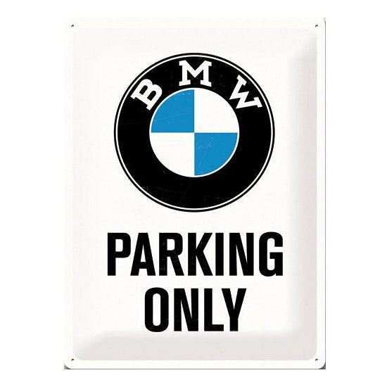 bmw-wand-deco-ophangbordje-parking-only-metaal-30-x-40-cm-old-school-metall-signs_10057324