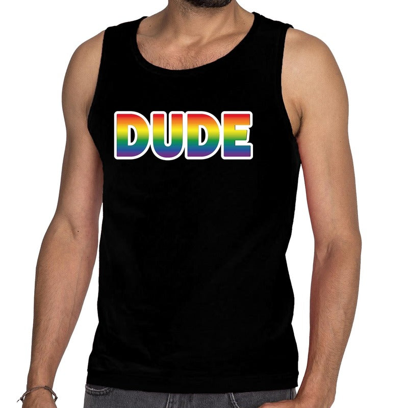 dude-gay-pride-tanktop-mouwloos-shirt-zwart-heren_10151335