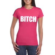 bitch-tekst-tshirt-roze-dames_10110335