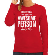 awesome-person--persoon-cadeau-trui-rood-dames_10203337