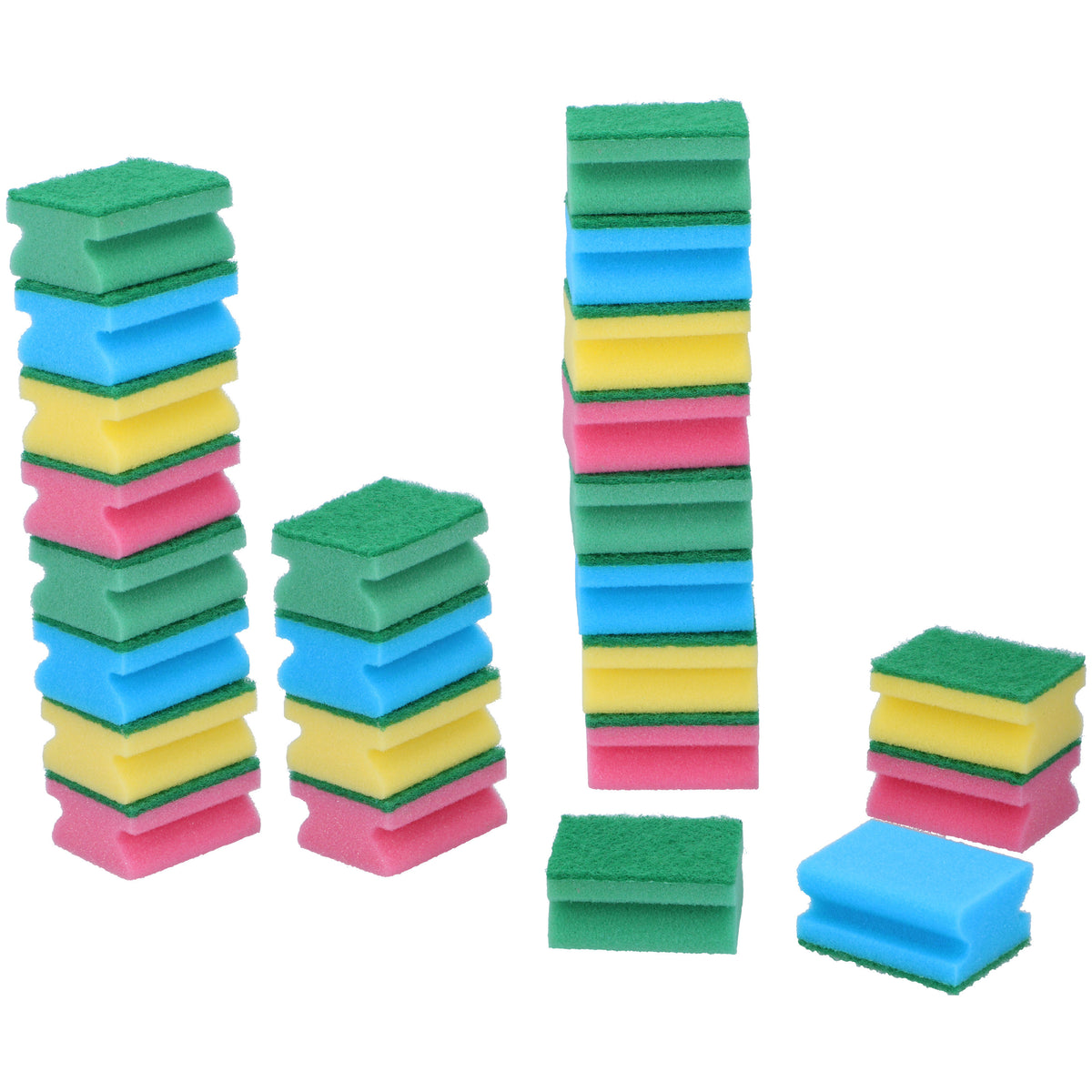 dirt-devil-schuursponsjes-24x-gekleurd-afwas-of-schoonmaak-sponzen_10456344-2