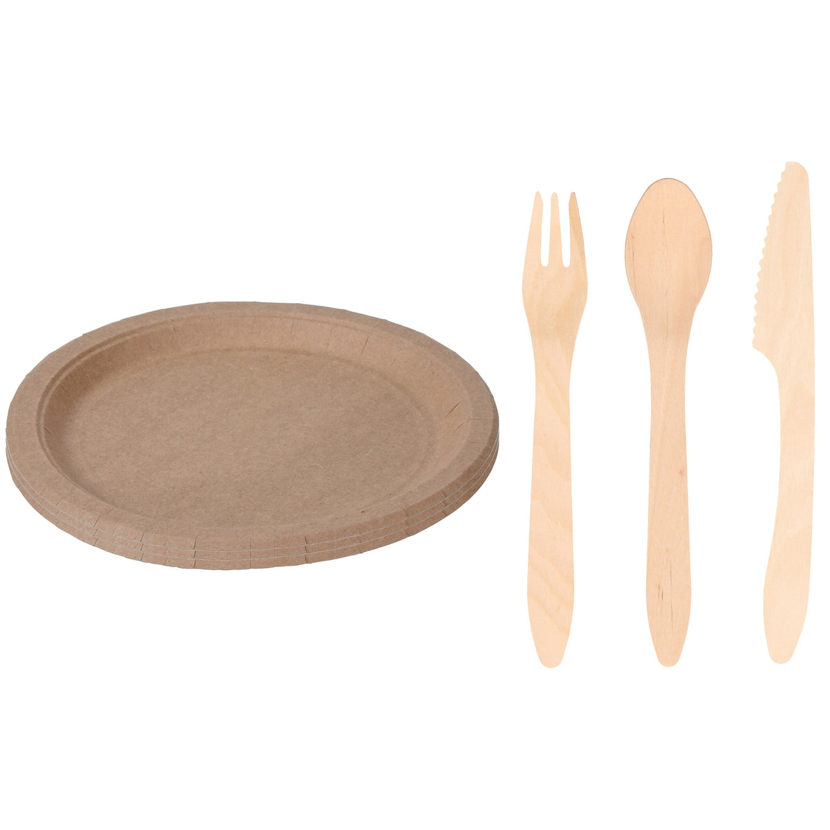 houten-verjaardag-bestek-voor-24x-personen-set-en-30x-duurzame-papieren-taart-hapjes-bordjes-23-cm_10361345